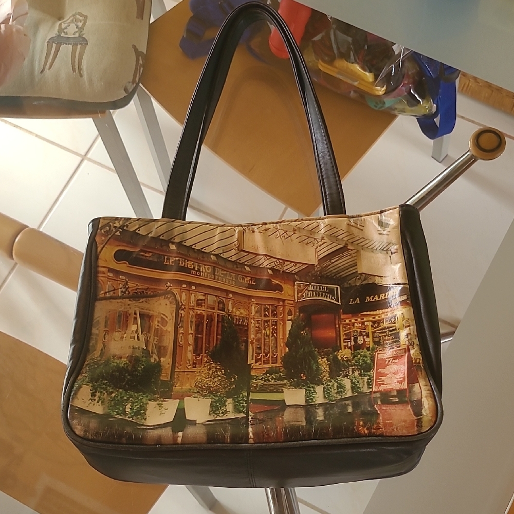 Nancy Lucia💜Cafe Bistro Tote Bag